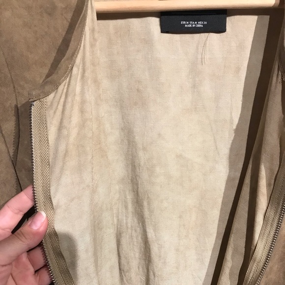 Zara awesome long light linen jacket - Picture 3 of 5